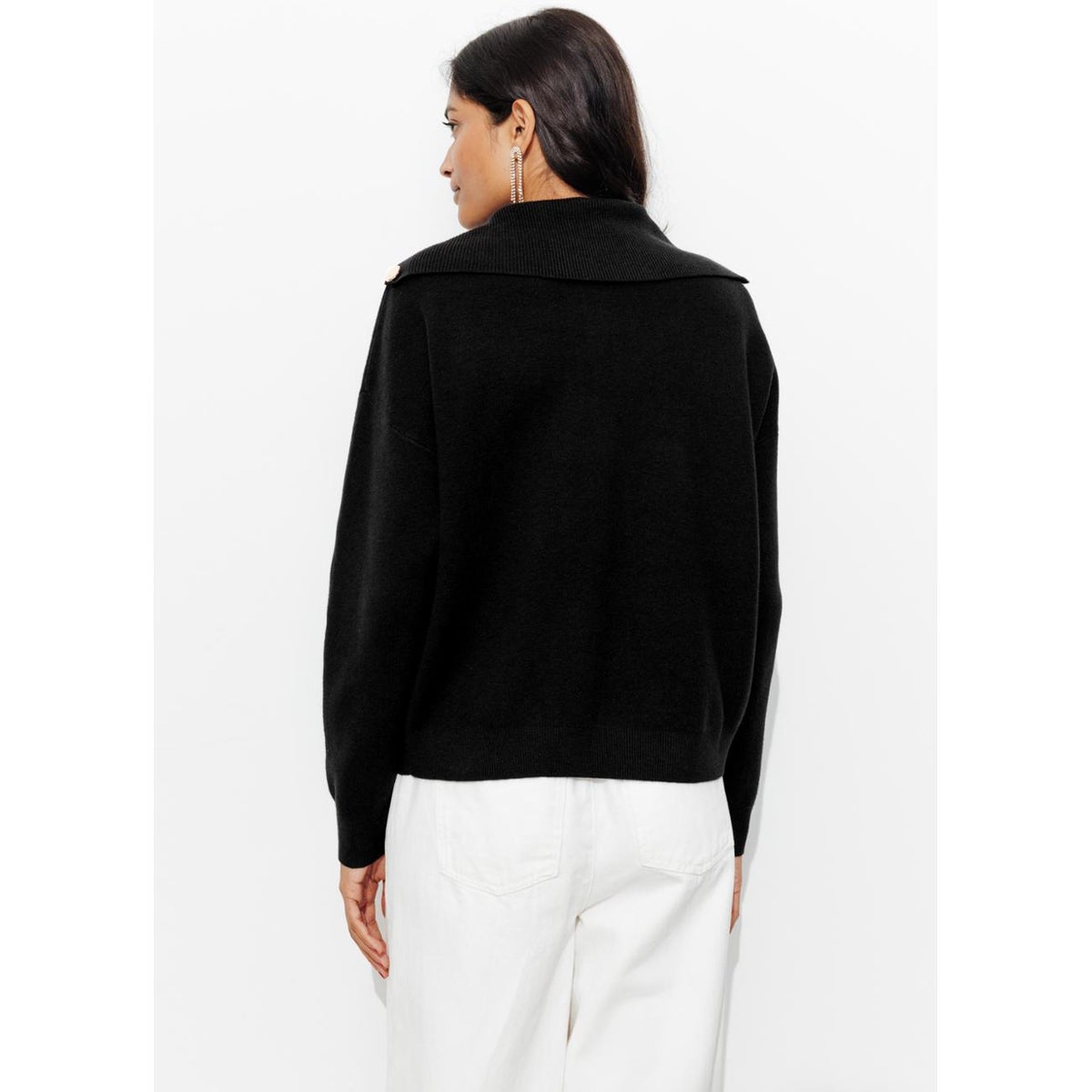 Pull à col marin noir, PROMOD