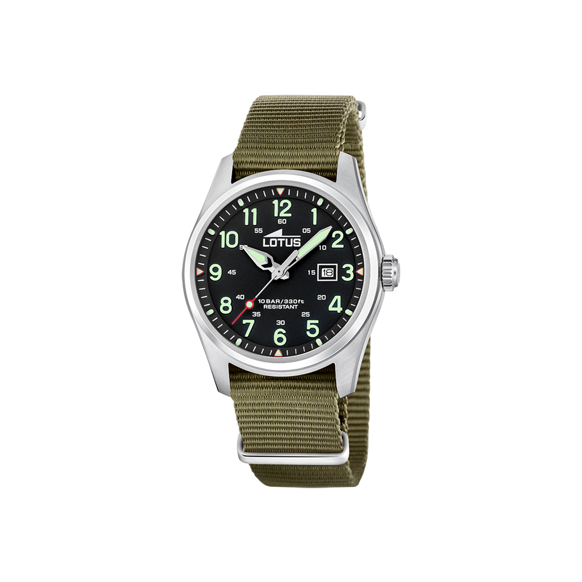 Montre Analogique  MINIMALIST FOR HIM argenté noir kaki, LOTUS