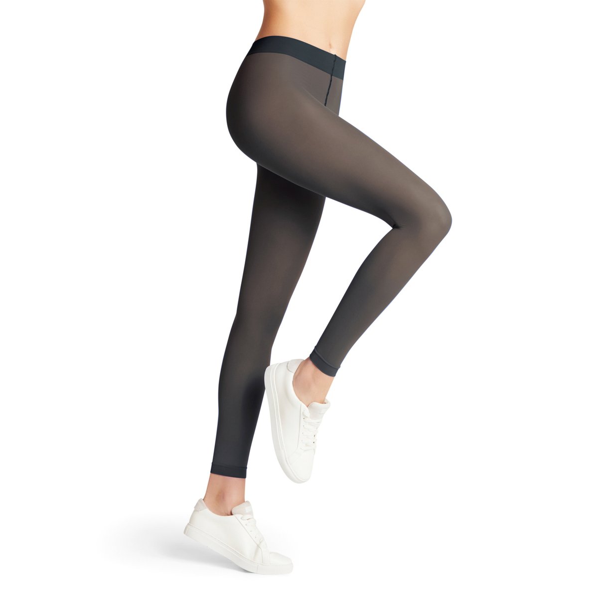 Legging Pure Matt 50 Semi-opaque gris, FALKE