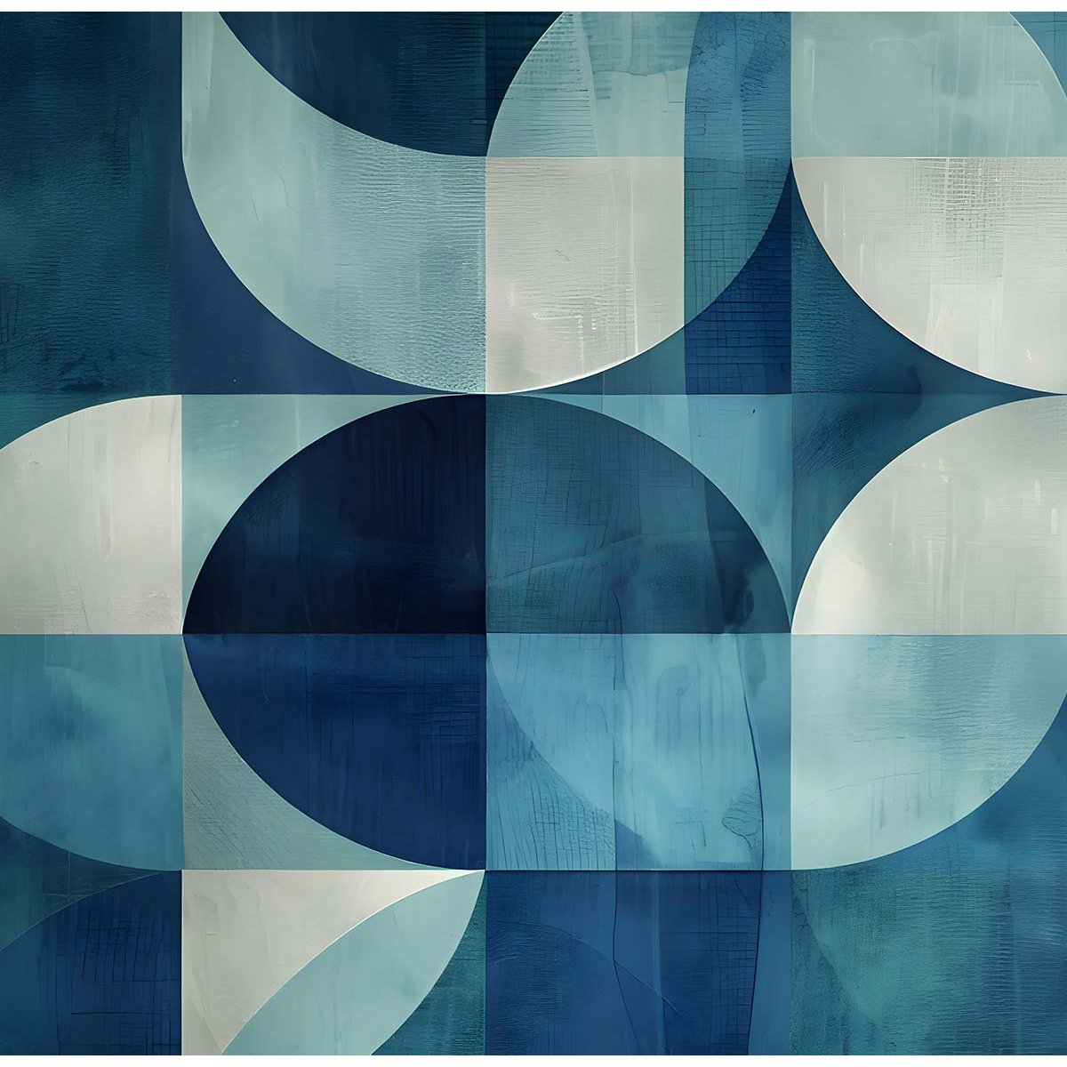 Papier peint bleu ciel intissé, HEXOA