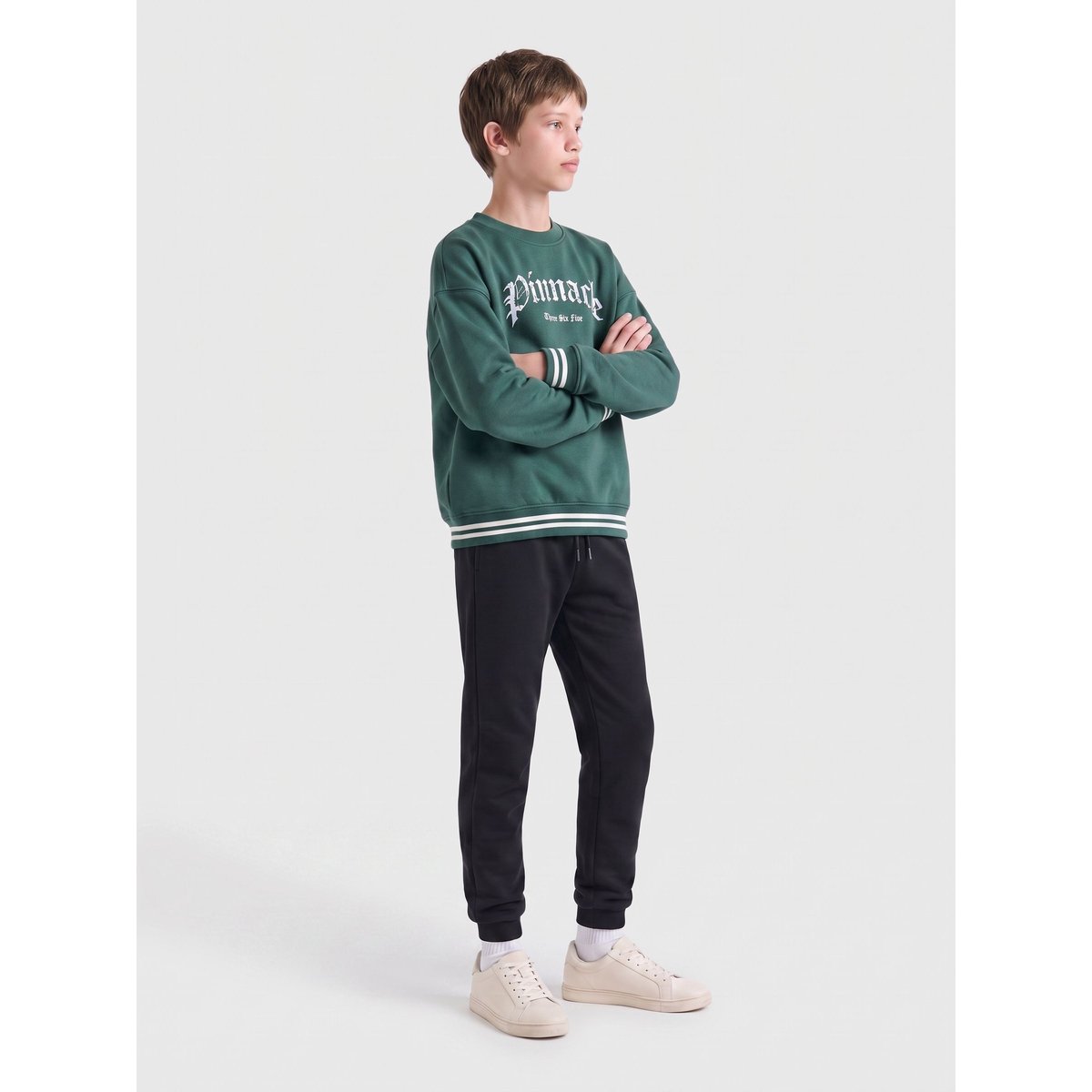 Sweat-Shirt trekking green 1, ONLY & SONS JUNIOR