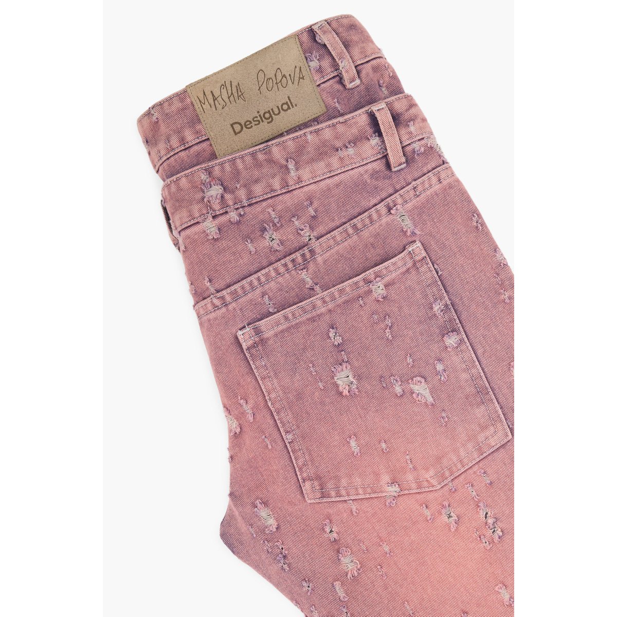 Jean Masha Popova rouge, DESIGUAL