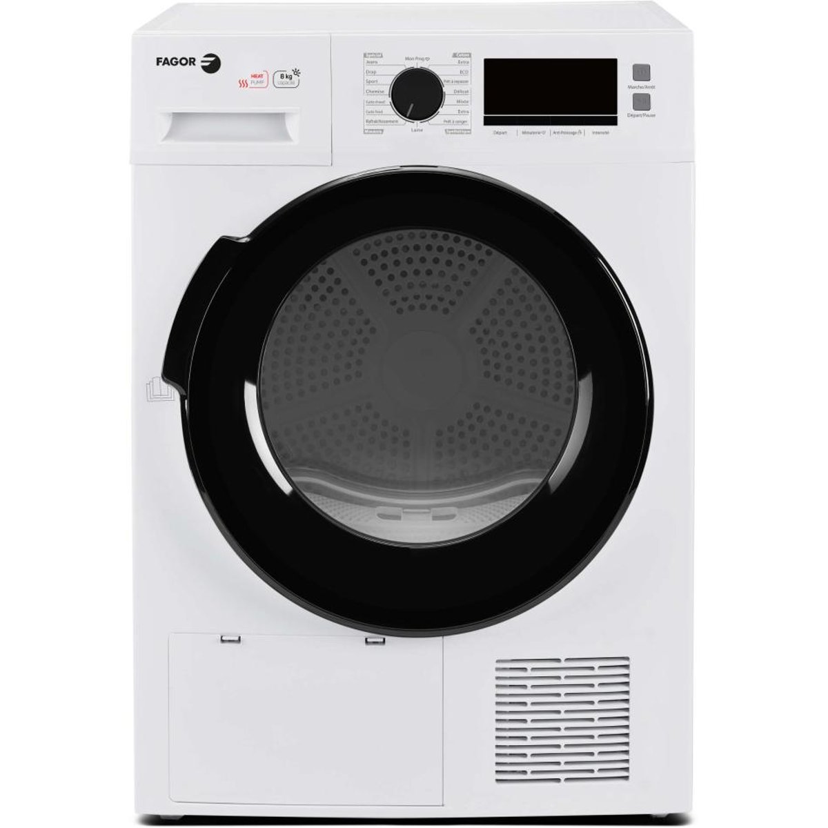Seche linge frontal FSLP08A2_1 blanc, FAGOR