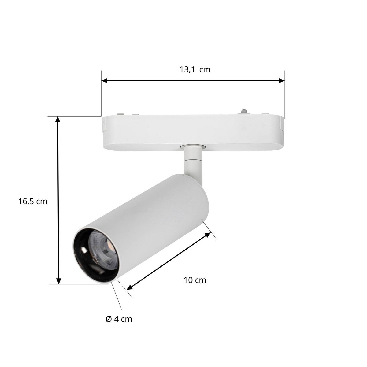 en aluminium moderneLED, Lumaro 48V blanc, LINDBY