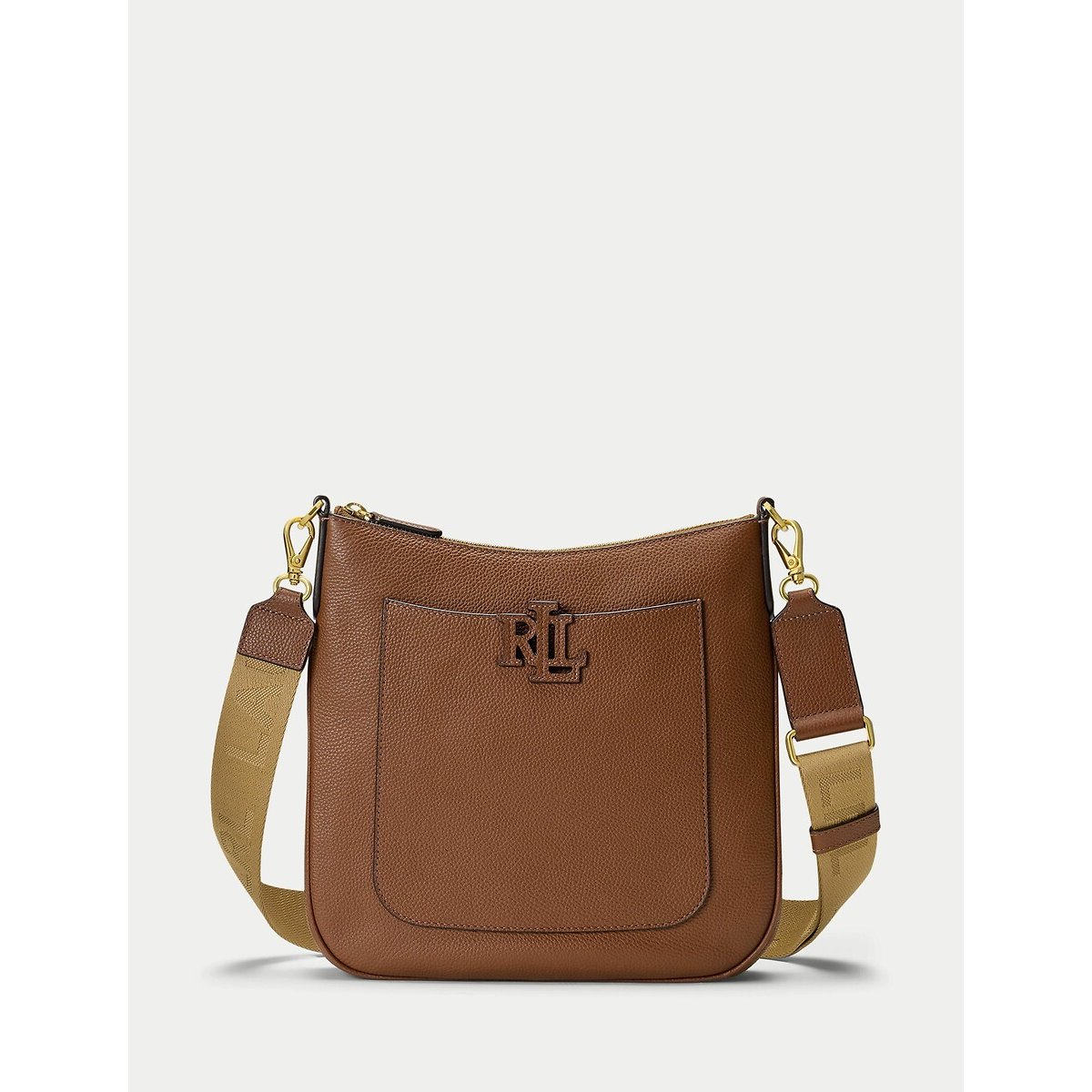 Sac besace à bandoulière CAMERYN camel, LAUREN RALPH LAUREN