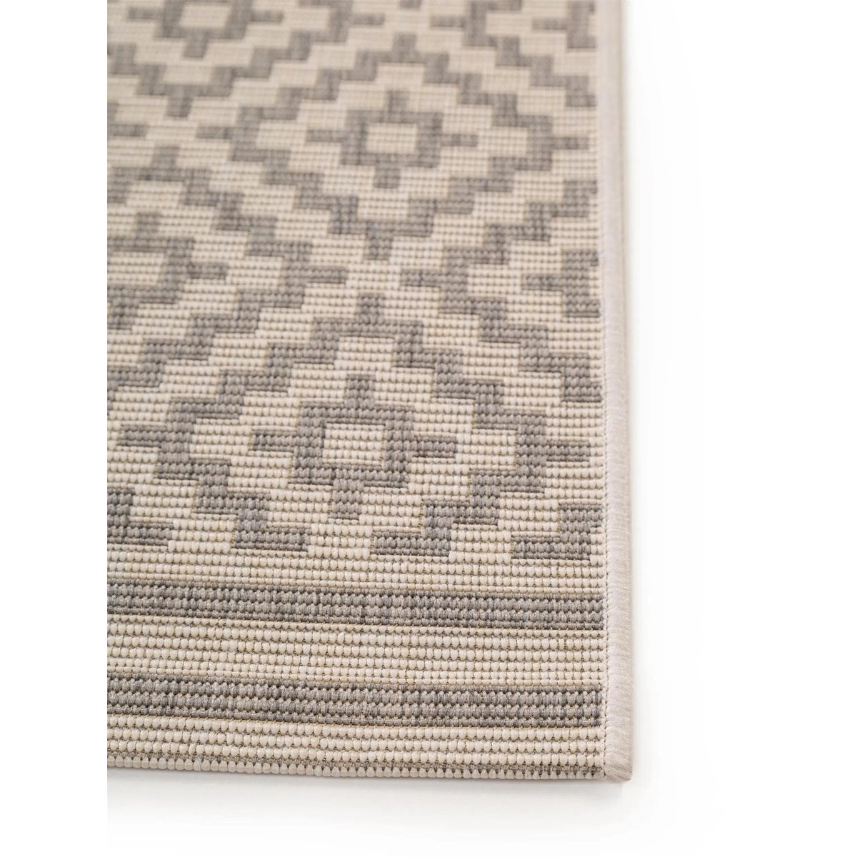 Tapis d'extérieur & intérieur METRO gris, BENUTA