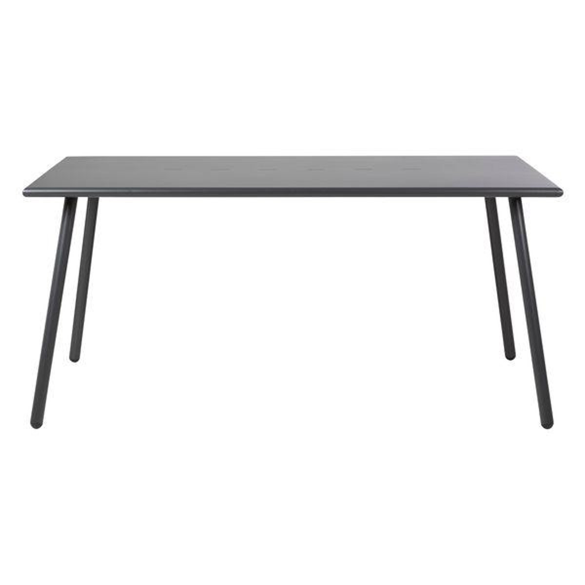 Table repas outdoor métal anthracite, ZAGO