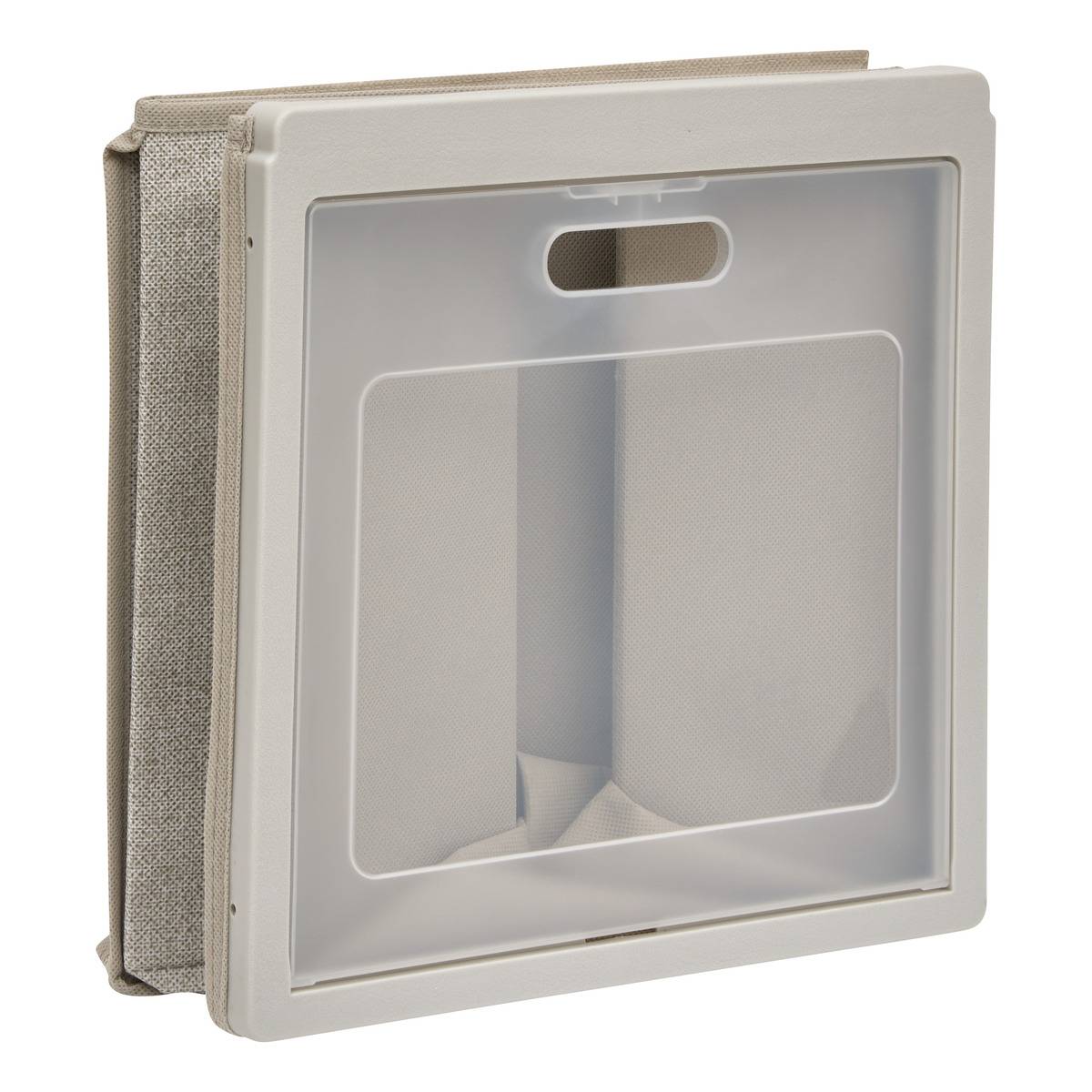 Rangement rectangulaire pliable CUBE'N DOOR beige, 5FIVE SIMPLY SMART