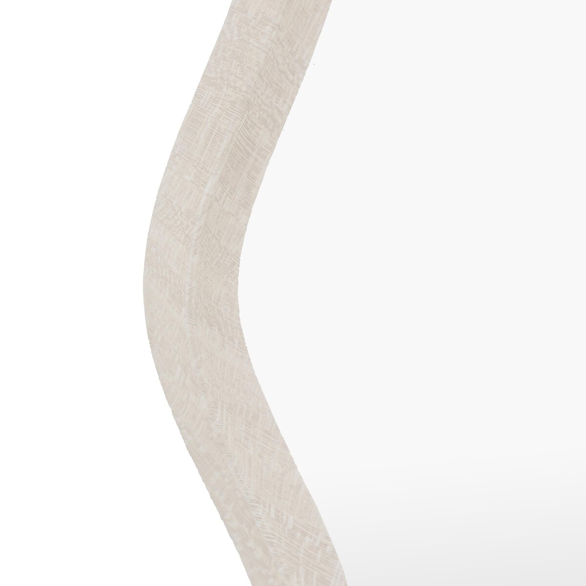 80cm Morley Wave Round Mirror grey, ÉDITÉ