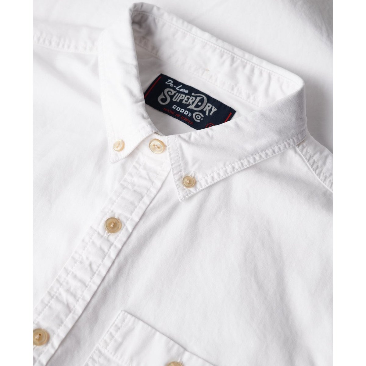 Chemise à manches longues The Merchant Store optic, SUPERDRY