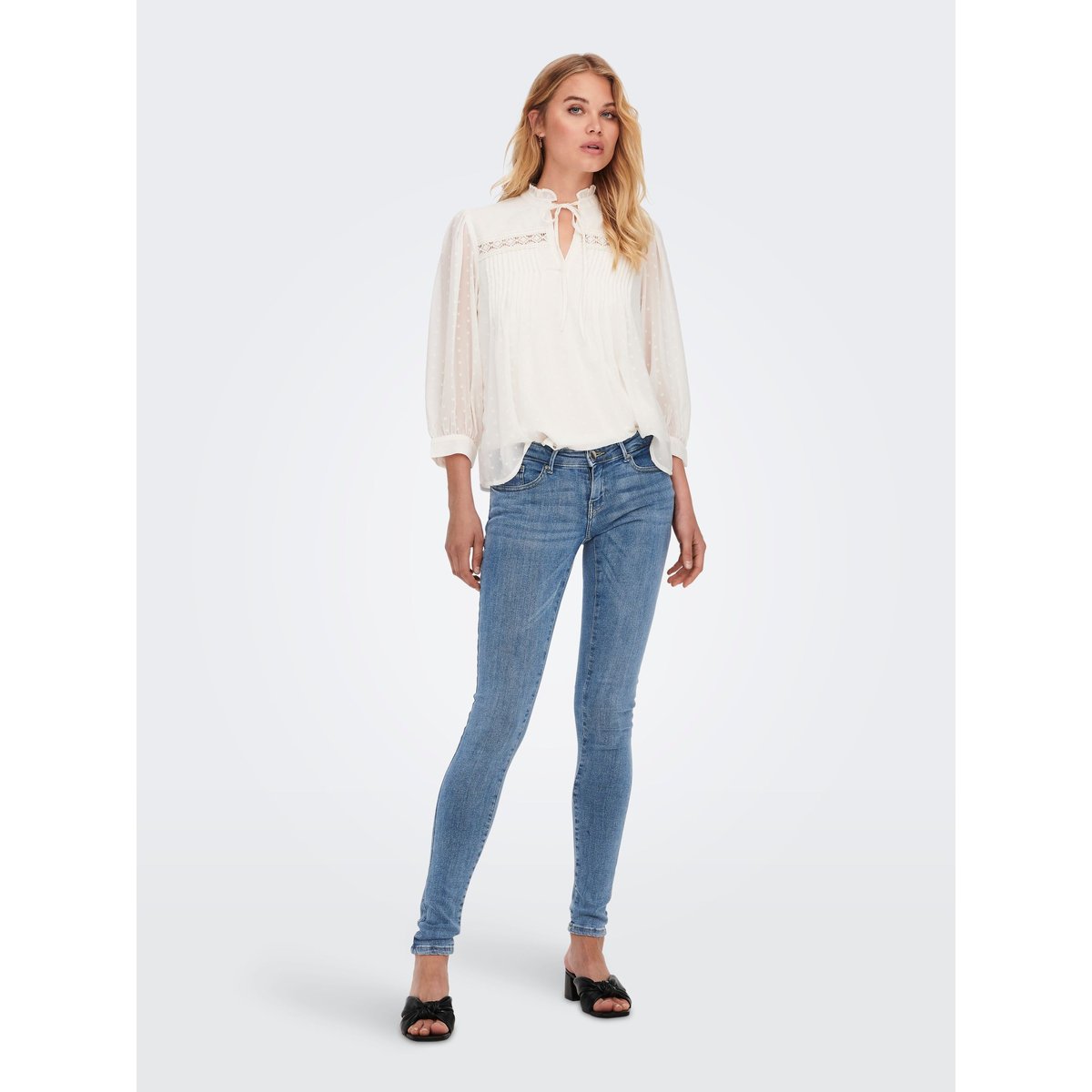 Jean Skinny light blue denim, ONLY