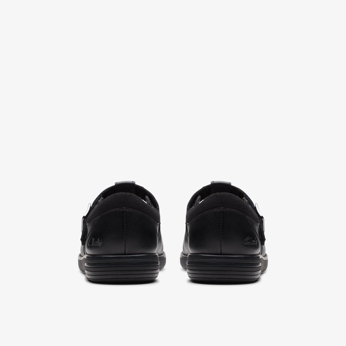 Derbies Cuir Ajustement Étroit JAZZY TAP K noir, CLARKS