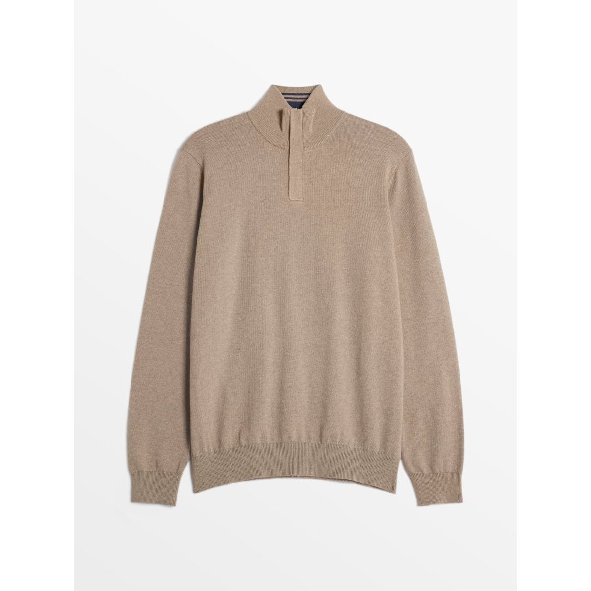 Pull col camionneur MALIKCAM beige, TBS