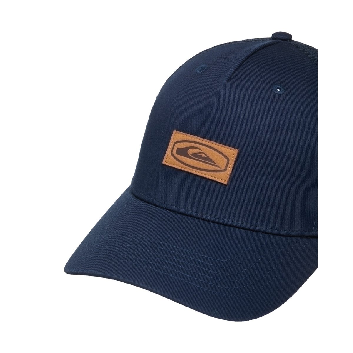 Casquette trucker DECADES COTTON PATCH bleu dark denim, QUIKSILVER