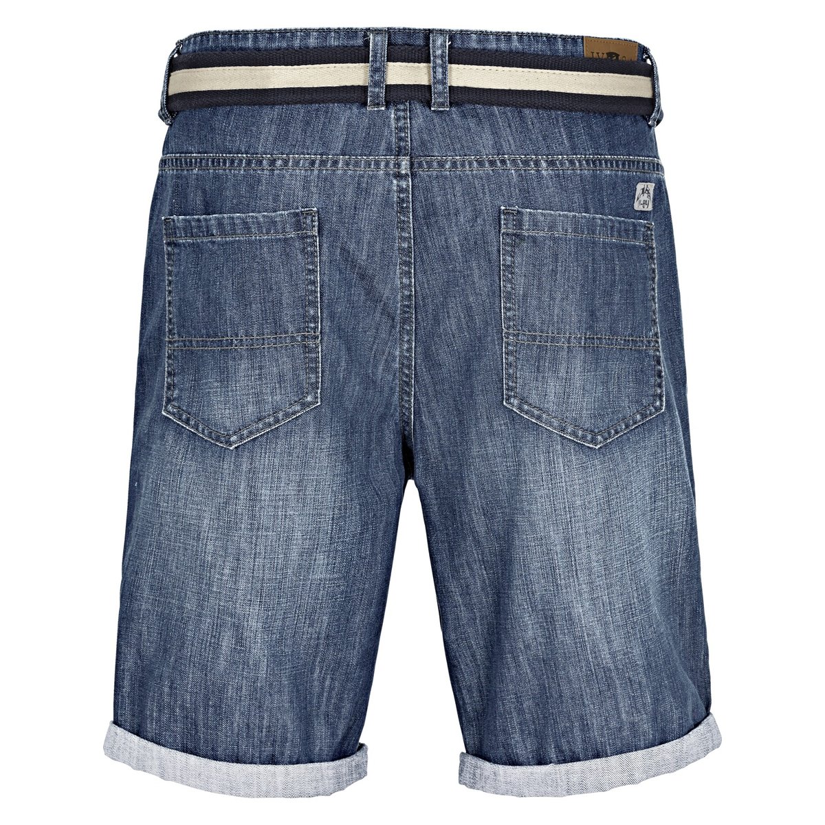 Bermuda en jean LENAS bleu, JAN VANDERSTORM