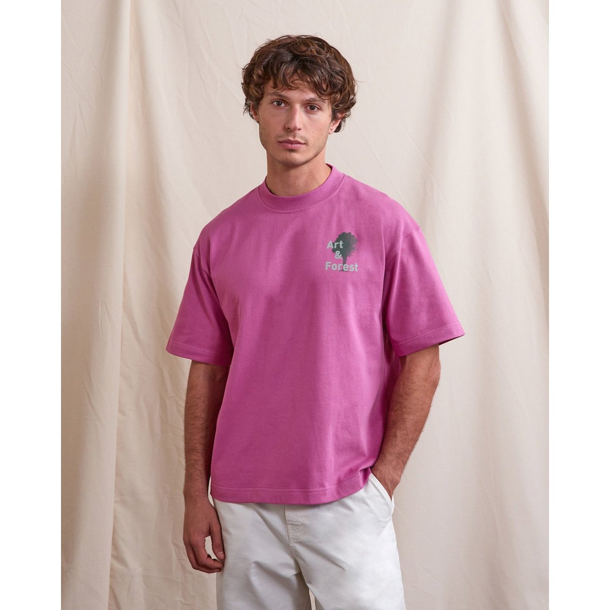T-shirt YELLOWSTONE fushia, FAGUO