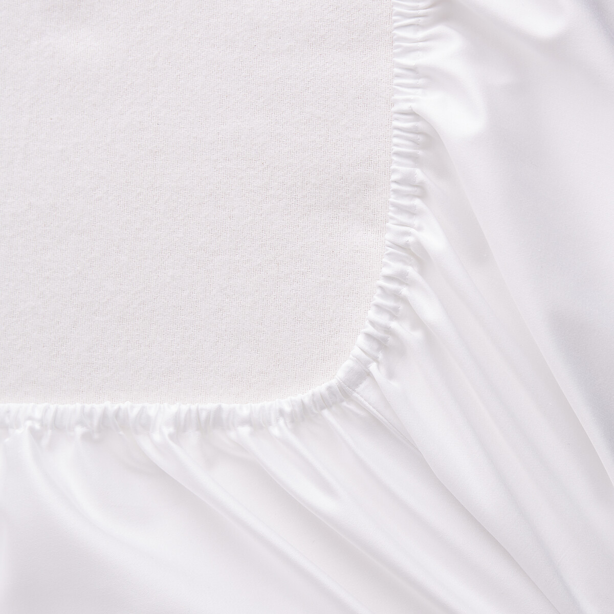 Galor Cotton Sateen Fitted Sheet with 30cm Flap white, AM.PM
