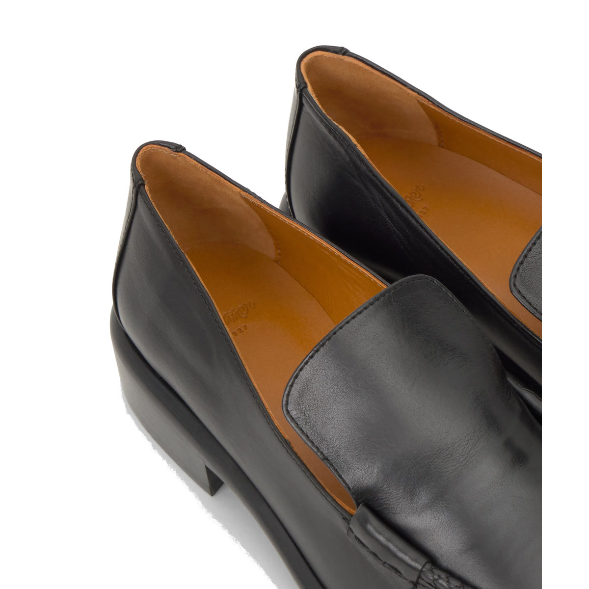 Mocassins en cuir ERIKA noir, CASTANER