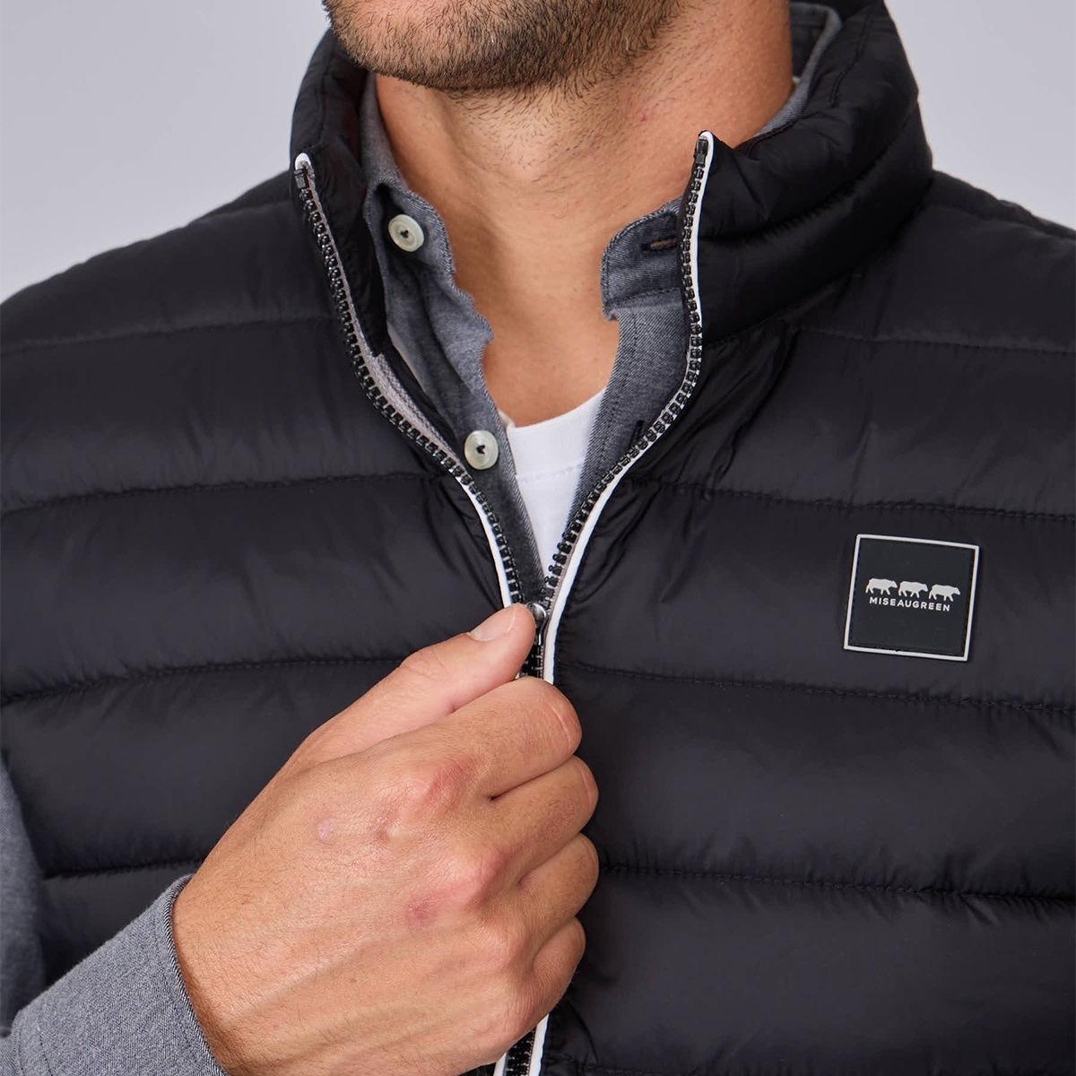 Doudoune sans manches curtis noir, MISE AU GREEN
