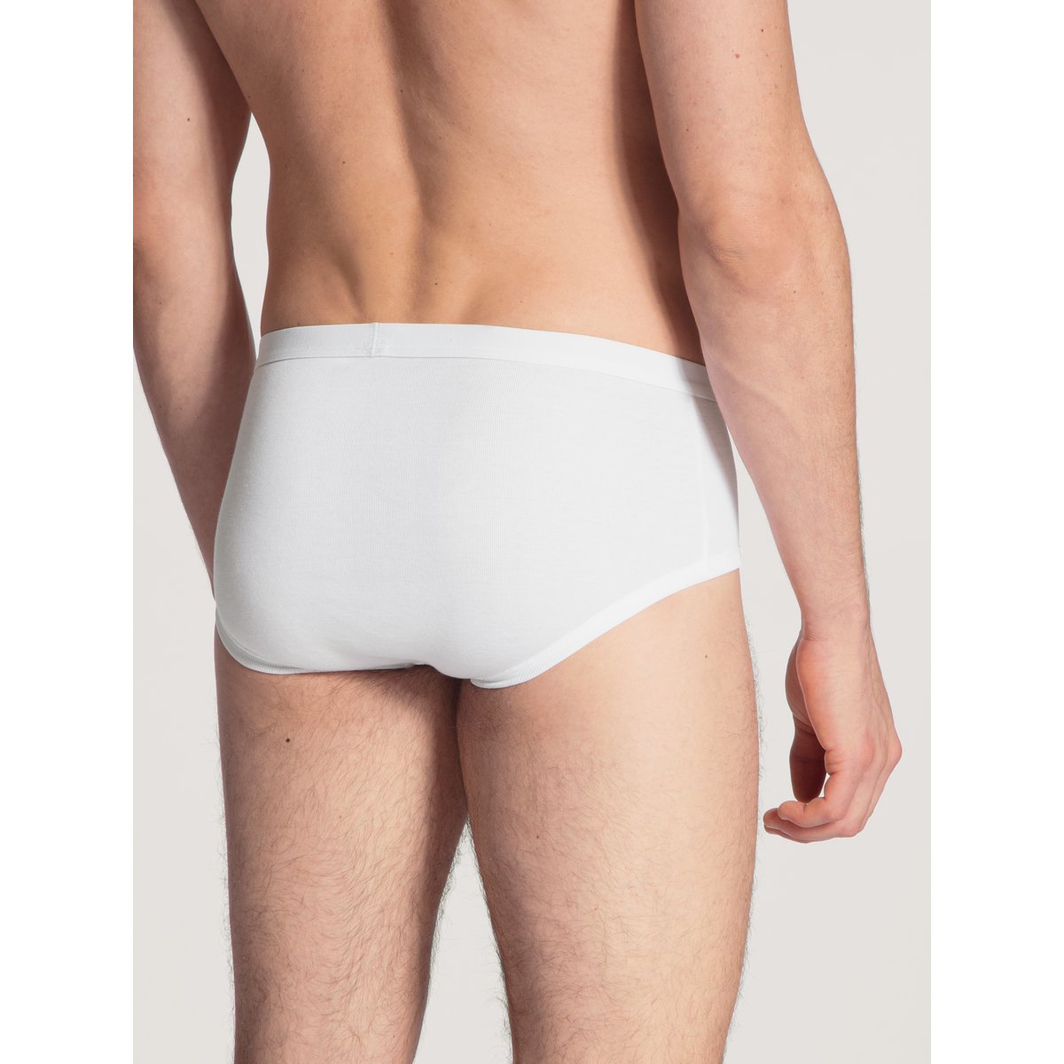 Classic slip avec ouverture Coton TWISTED COTTON blanc, CALIDA