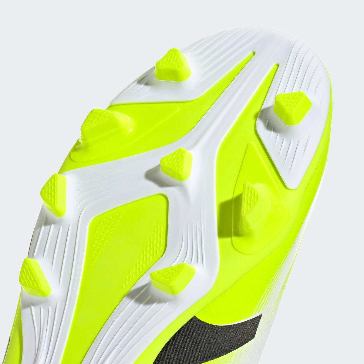 Chaussure Predator Club Terrain Souple/Multi-Surfaces Enfants cloud white / core black / lucid lemon, adidas Performance