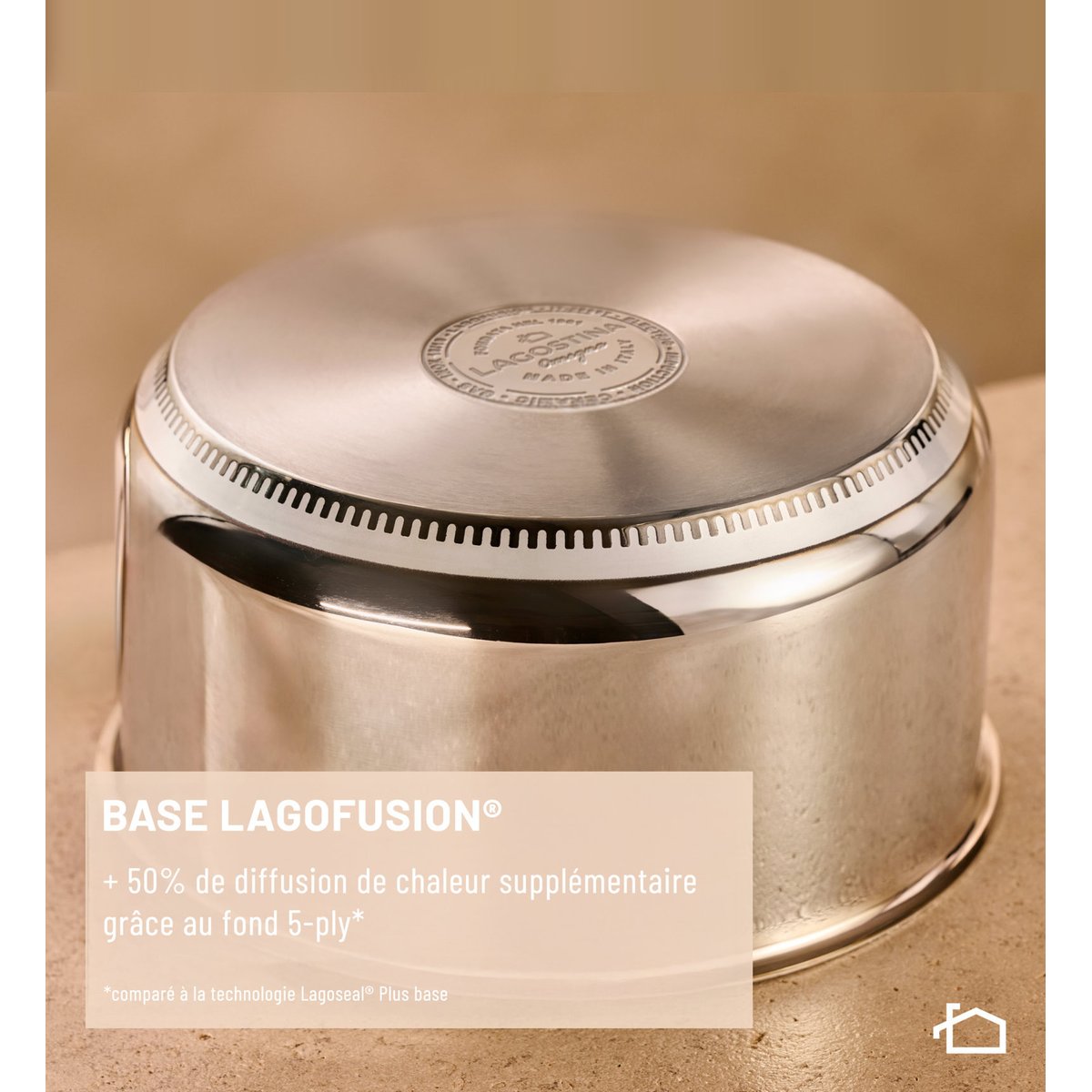 Sauteuse- ø26 cm gris, LAGOSTINA