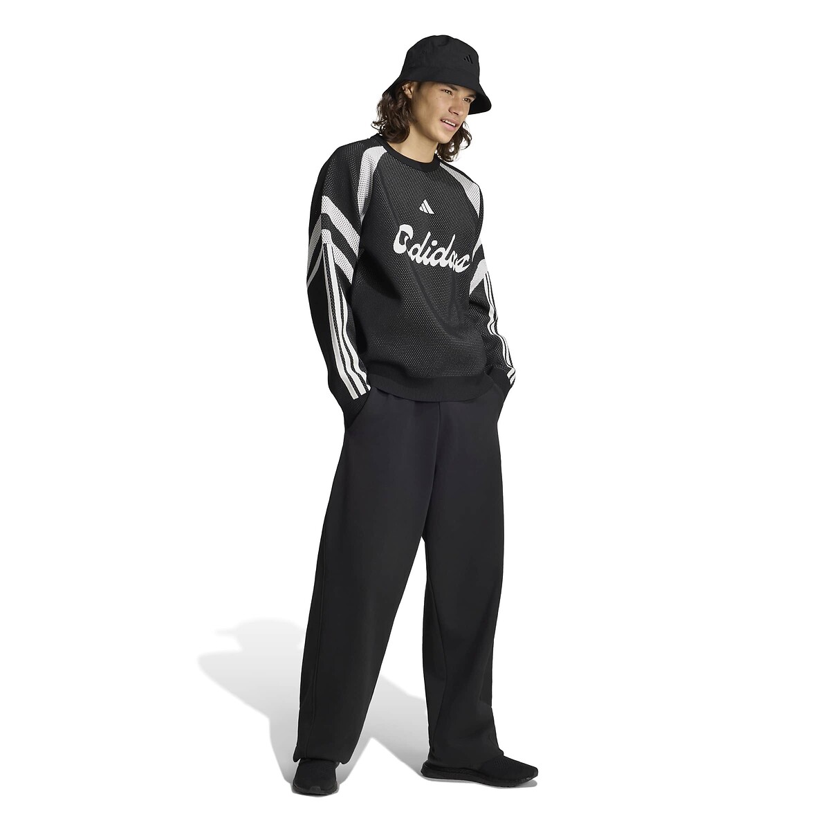 Sweat loose, HOUSE OF TIRO noir, ADIDAS SPORTSWEAR