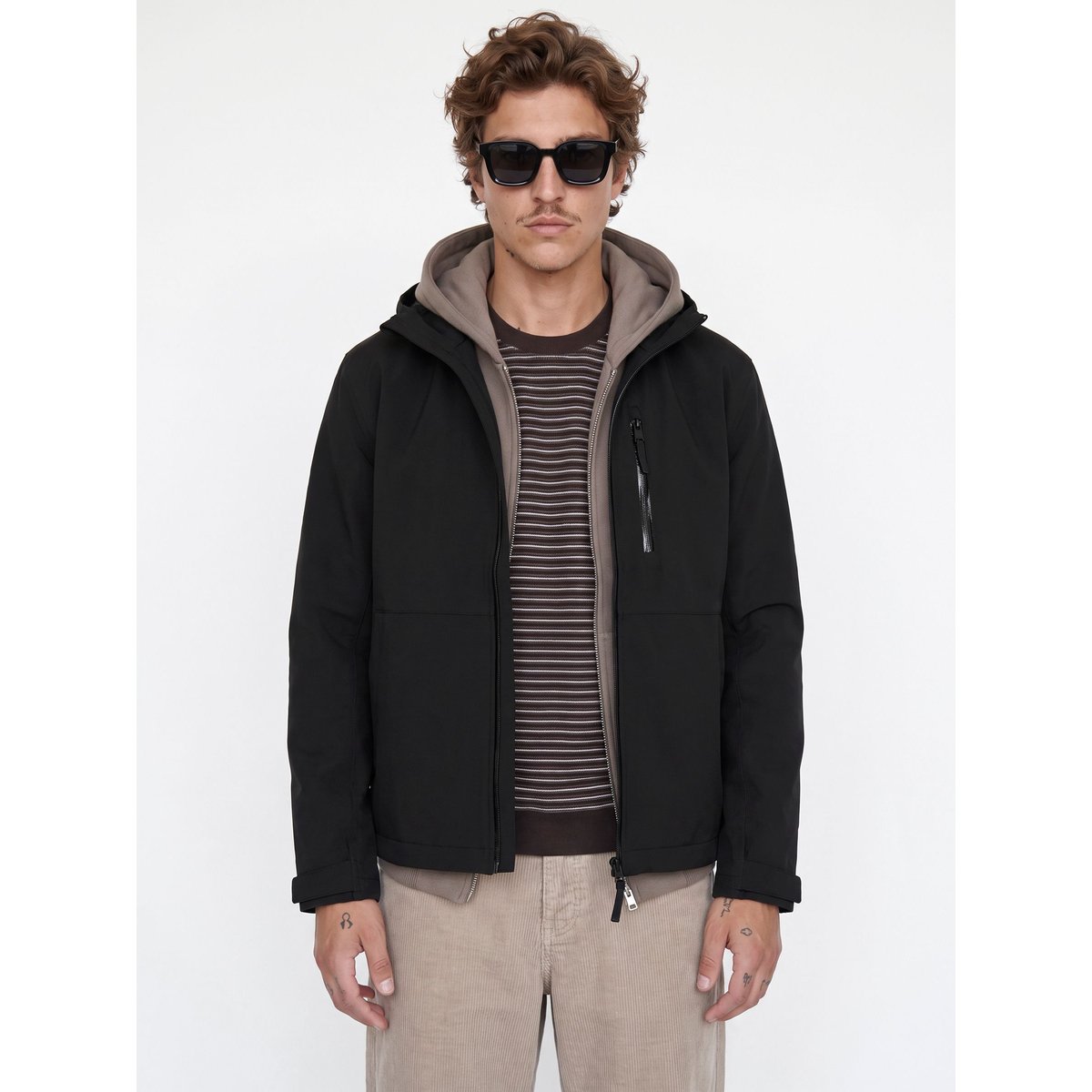 Veste Softshell black 1, JACK & JONES