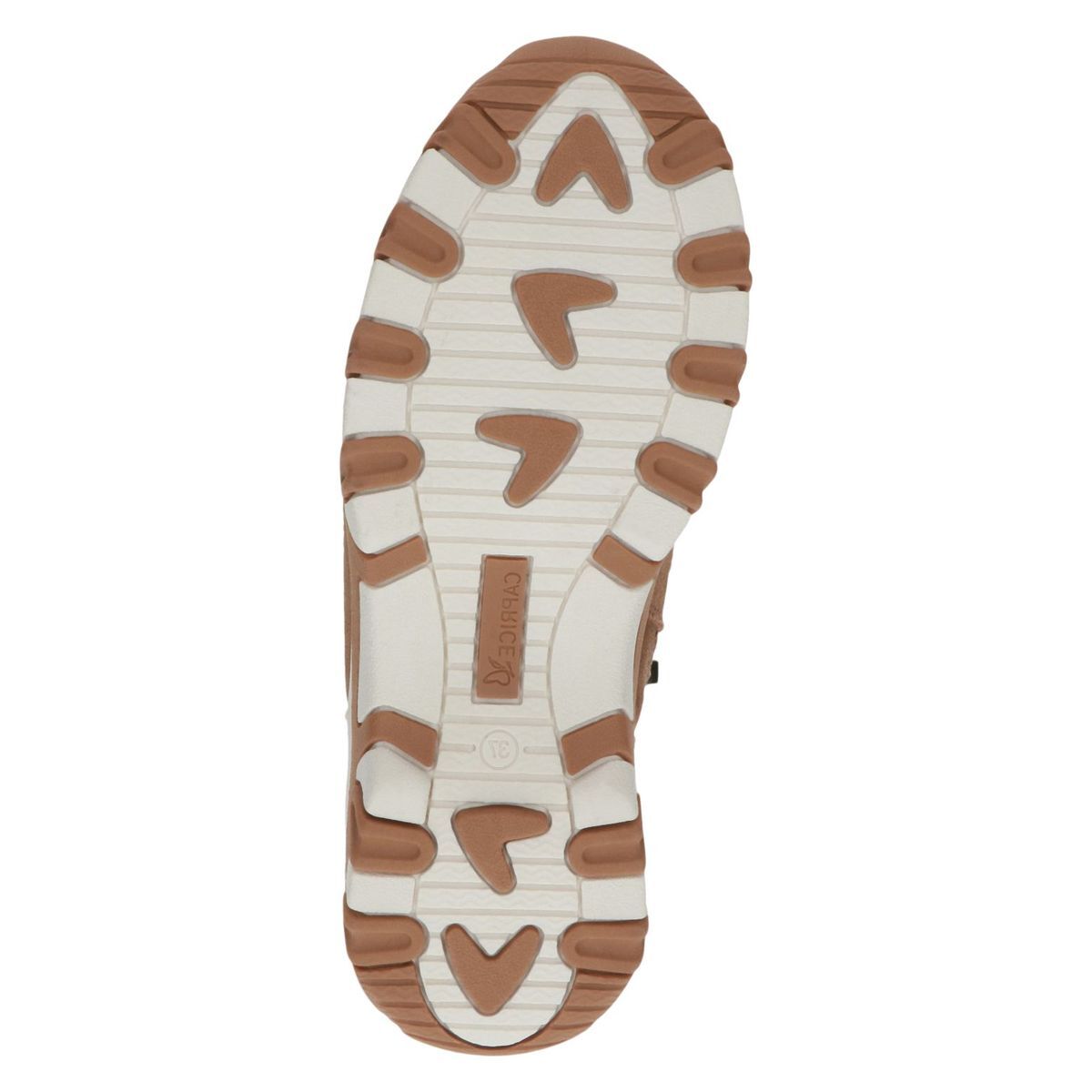 Bottine fourée marron chocolat nubuck, CAPRICE