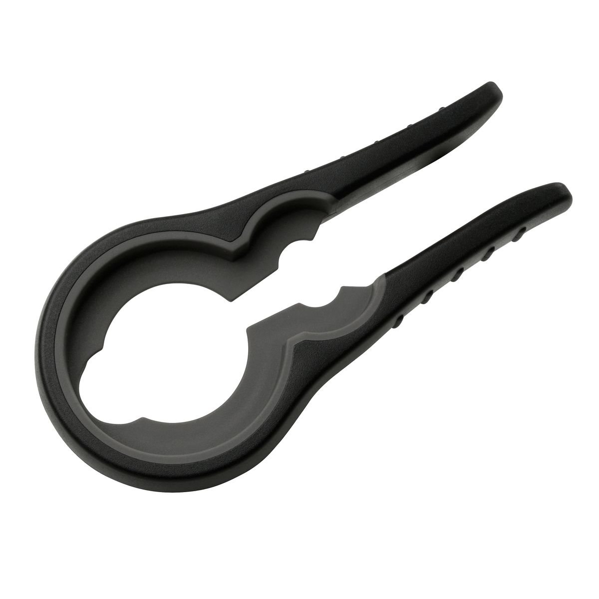 Duo Ouvre bocal et bouteilles universel et Tire languette noir|brun, FACKELMANN