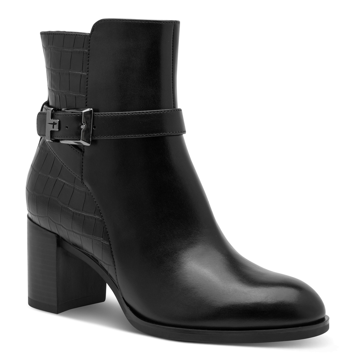 Bottine à talon noir, TAMARIS