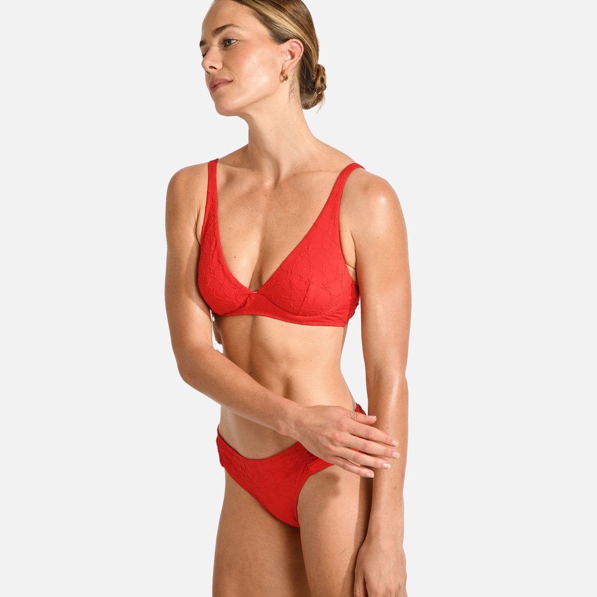 Bas de maillot culotte Stael - GECKO rouge, LIVIA