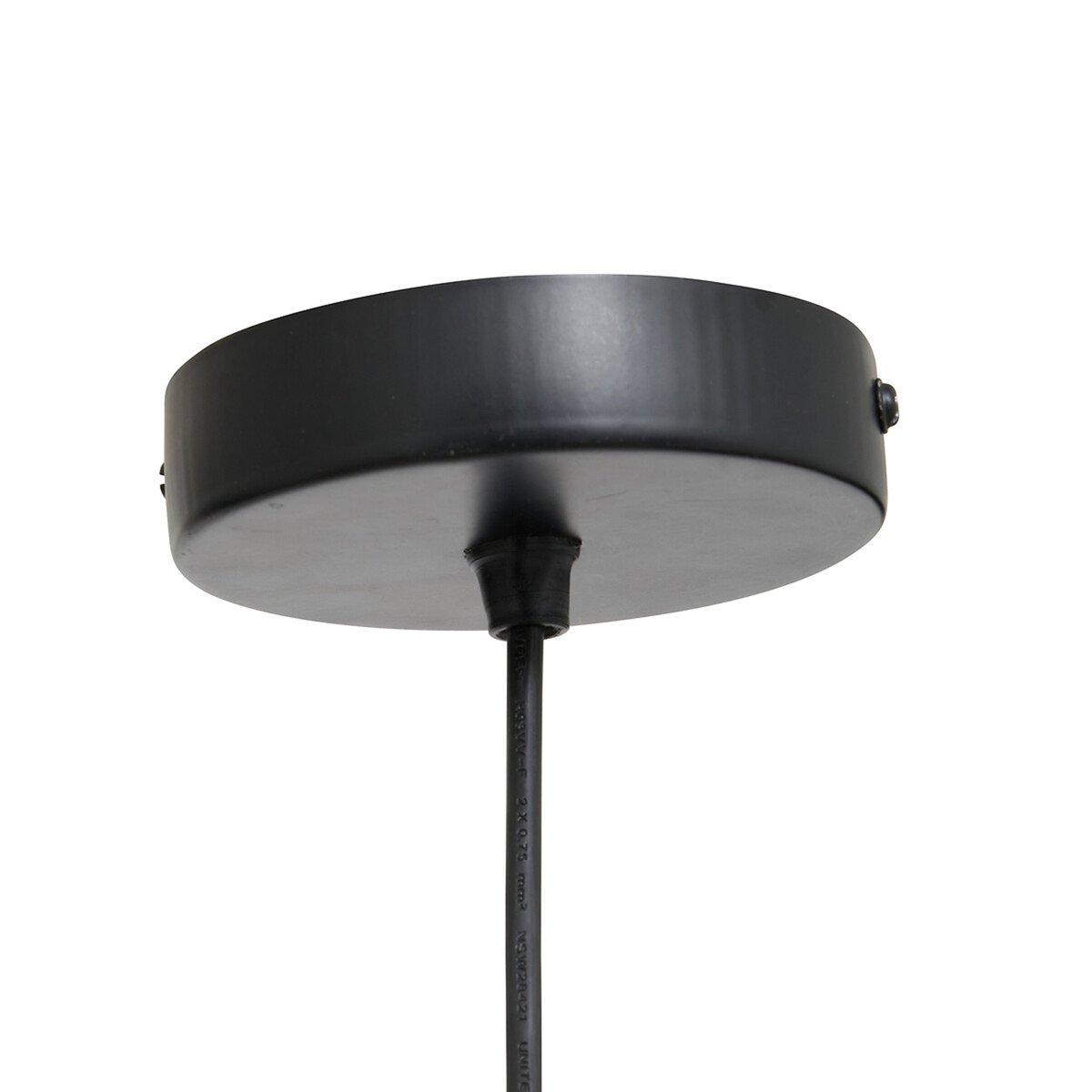 Suspension boule en manguier ROCHI marron, ATMOSPHERA