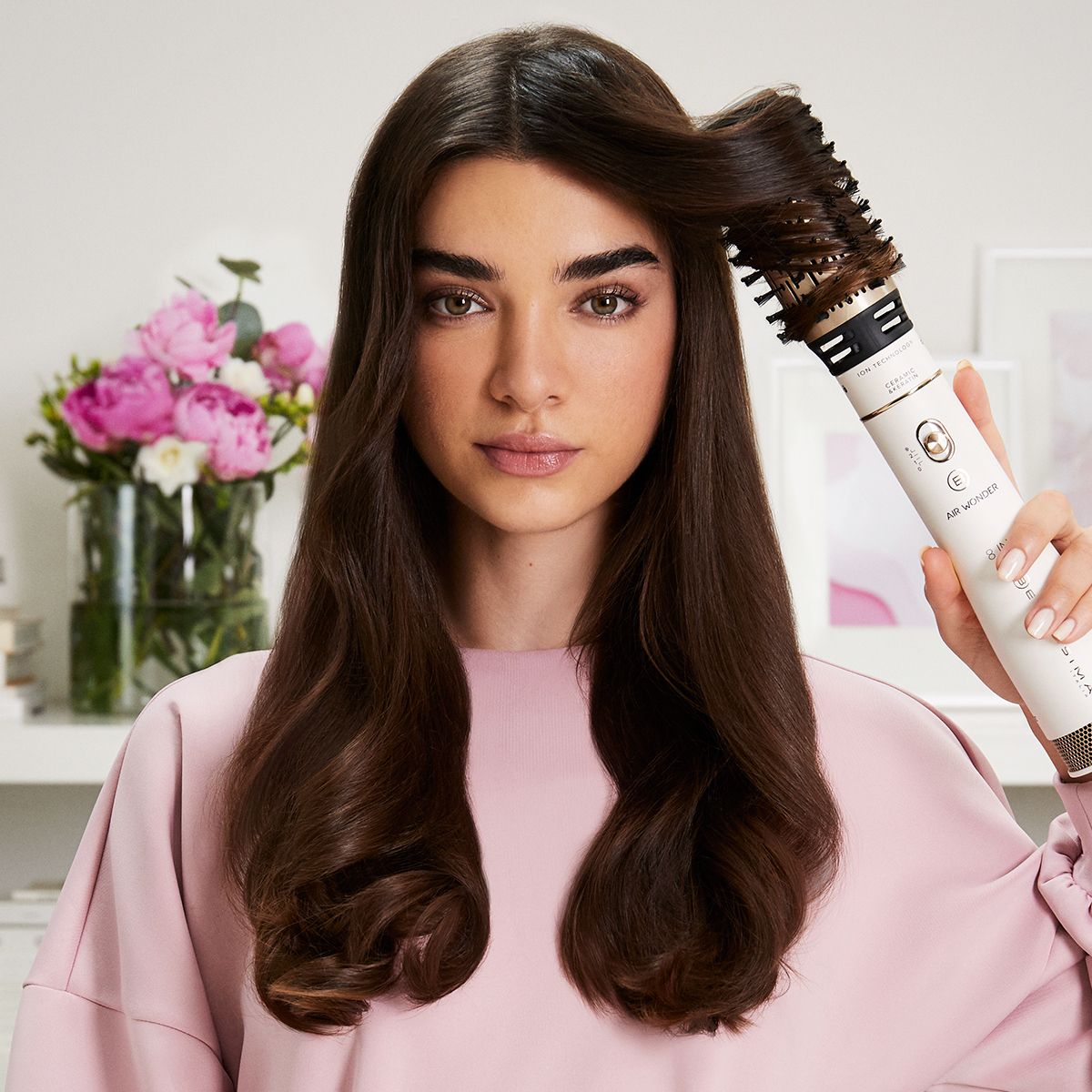 Brosse soufflante air wonder couleur unique, BELLISSIMA