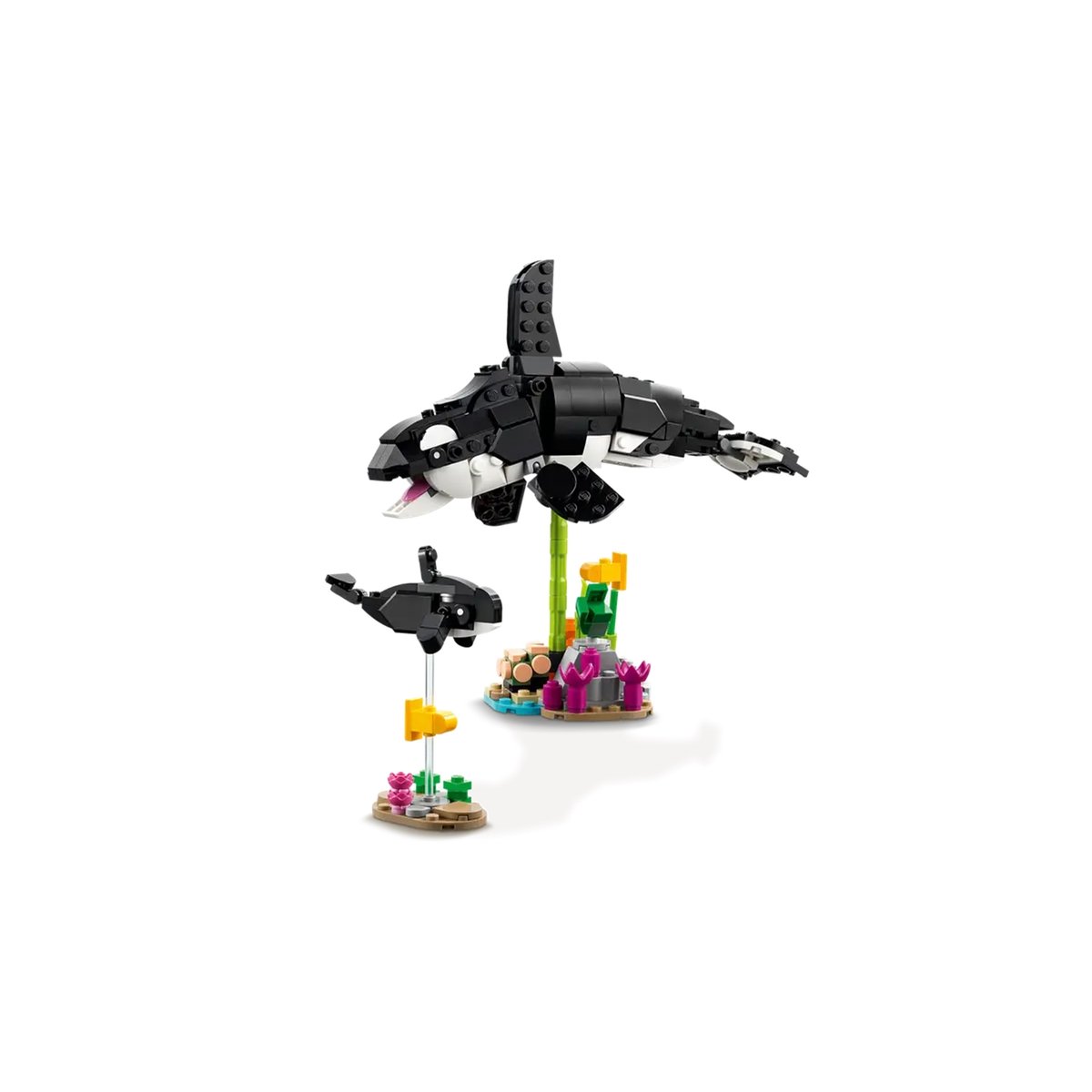 Creator 3 en 1 Animaux sauvages : la famille de pandas multicolore, LEGO