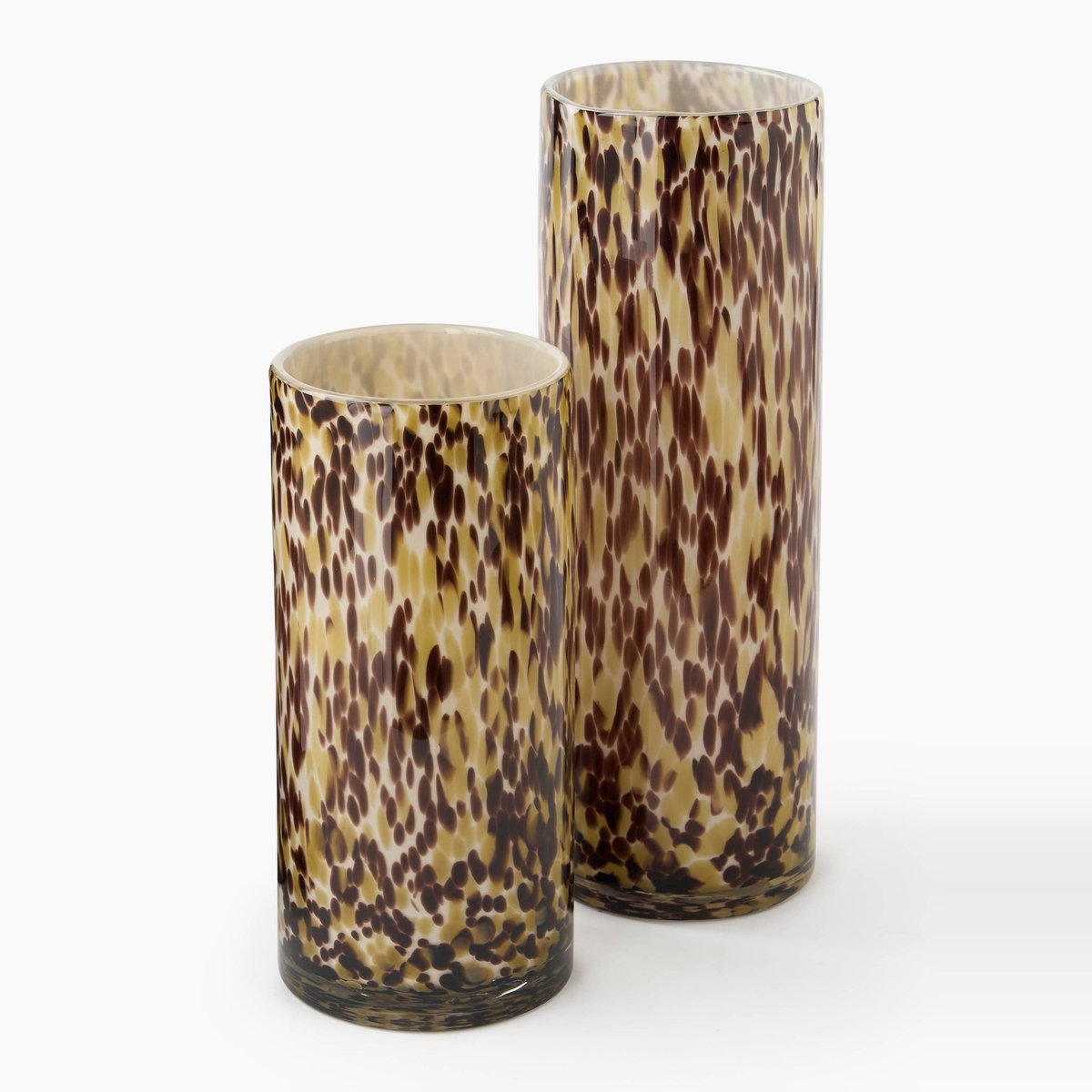 Vase tube, 12x35cm, en verre multi co, MONOPRIX