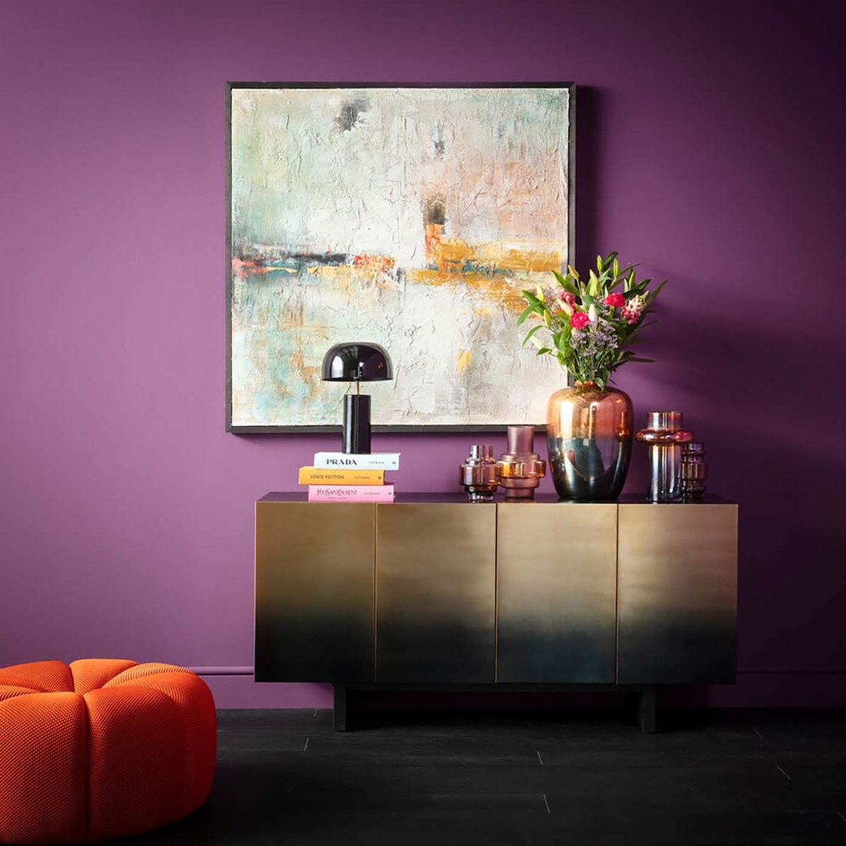 Peinture, FRAME DUST doré, KARE DESIGN