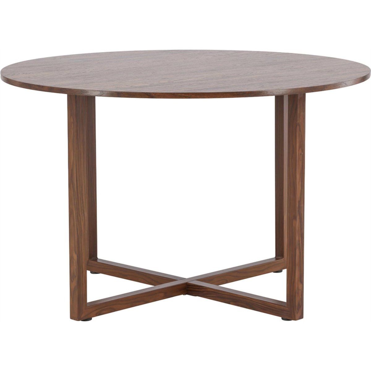 Table ronde design collection TALLONE noyer, RECOLLECTION