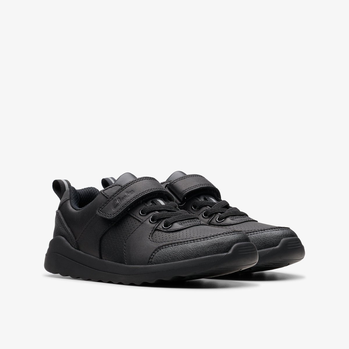 Derbies Cuir Coupe Large DAZE BRIGHT K noir, CLARKS