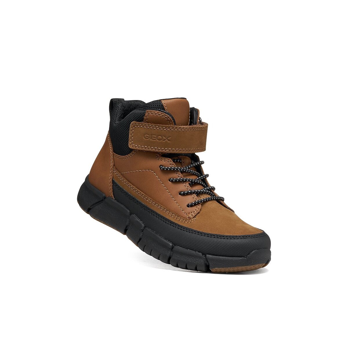 Baskets respirantes montantes, FLEXYPER marron, GEOX