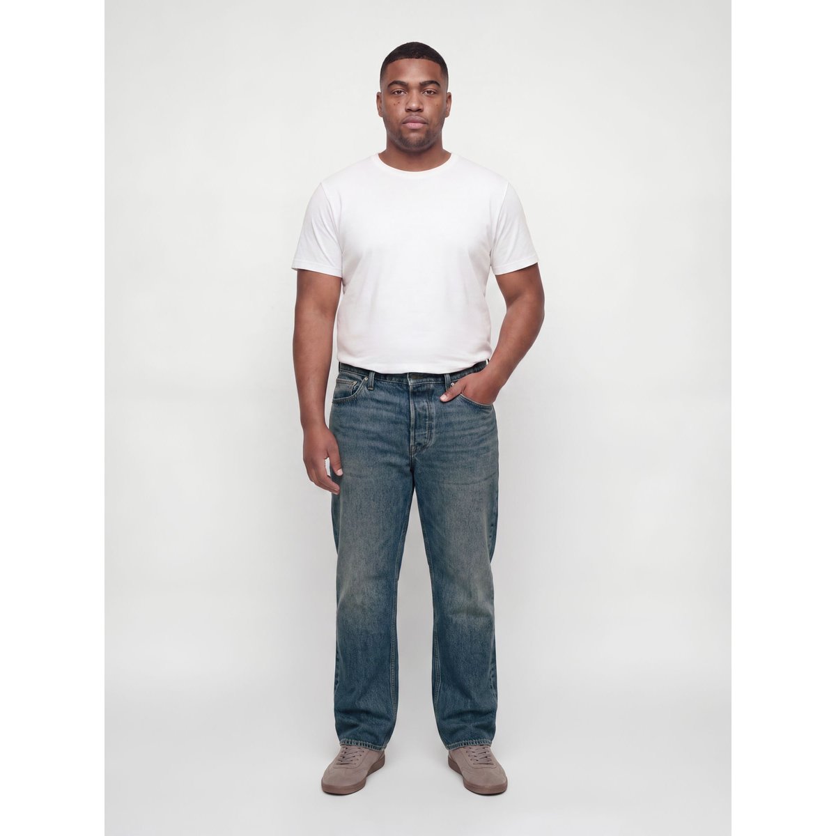 Jean Coupe Décontractée blue denim, JACK & JONES