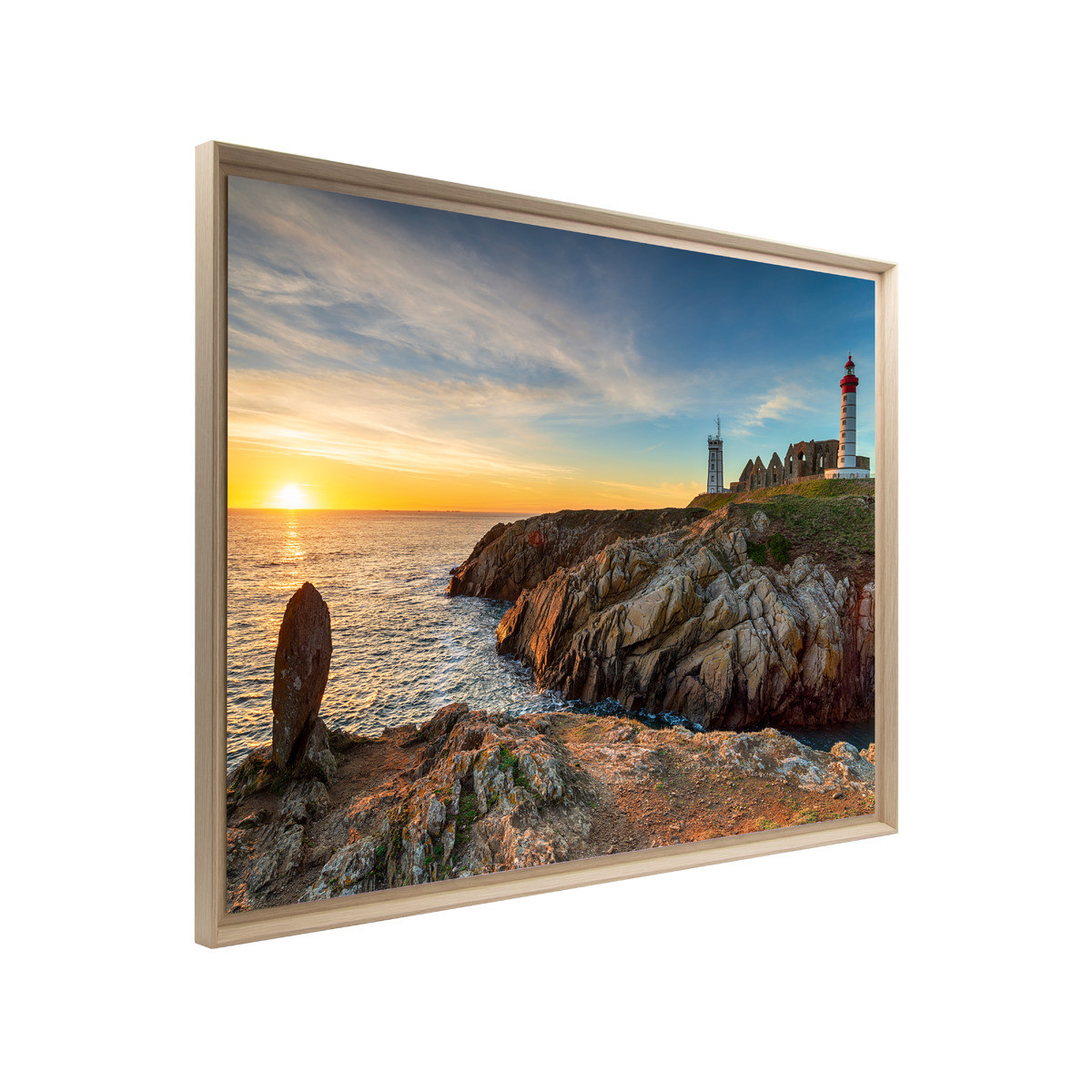 Tableau Mural Encadré Phare Bord De Mer MER tableaux encadrés, CEANOTHE