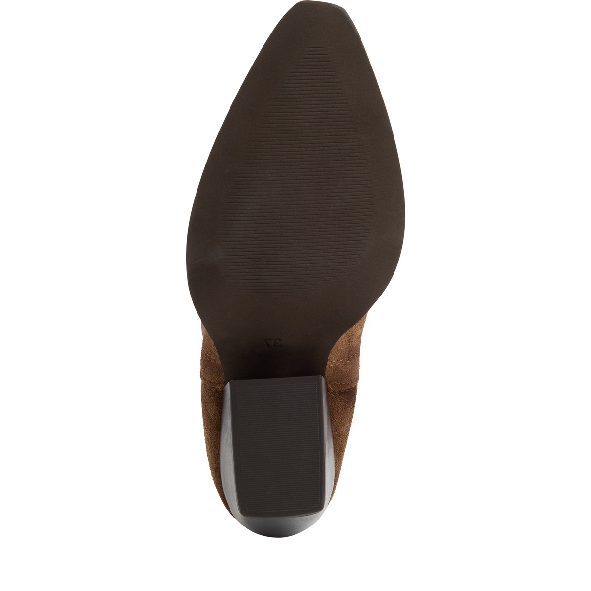 Bottine Chelsea en cuir marron, TAMARIS