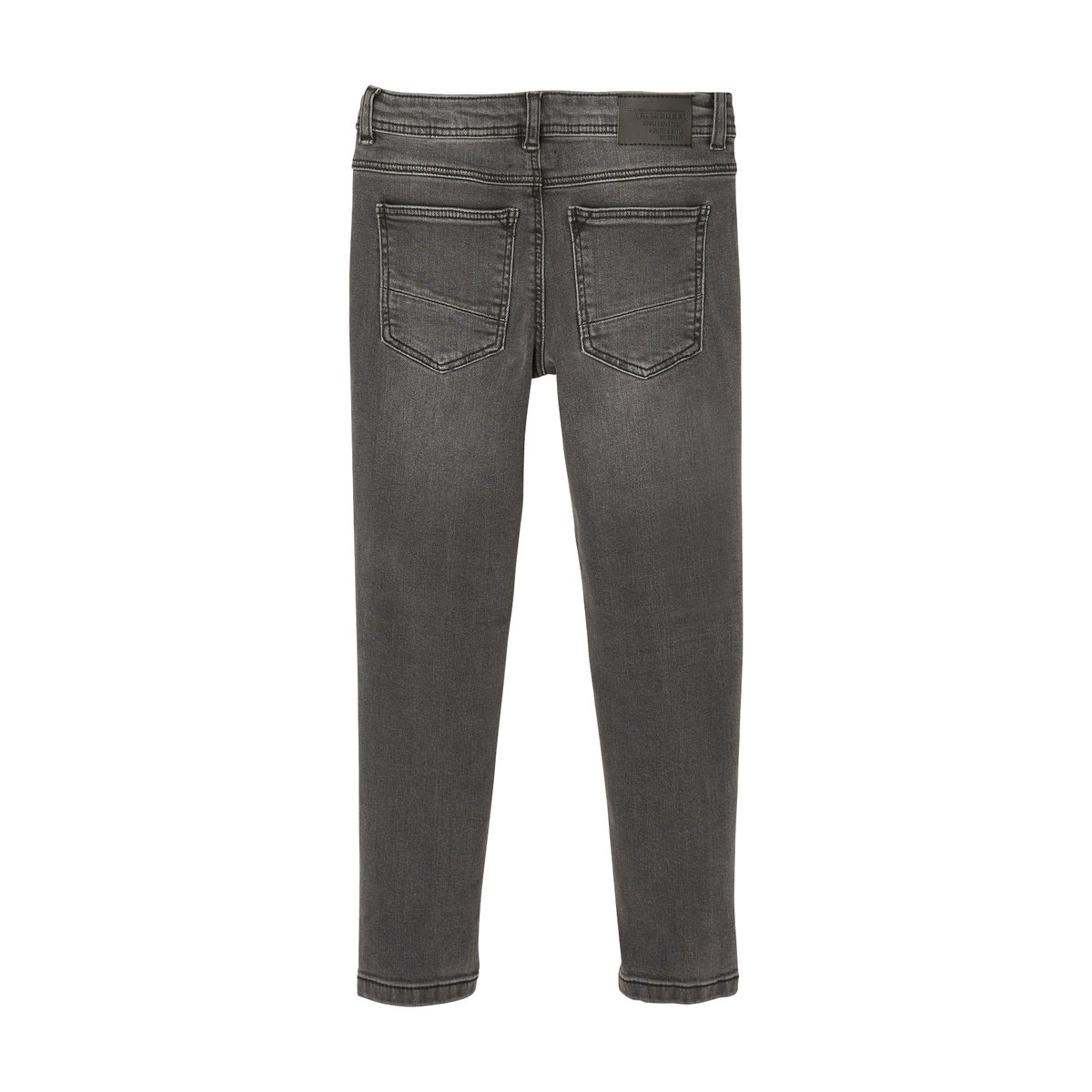 Jean slim MorphologiK "waterless" tour de hanches LARGE denim gris fonce, VERTBAUDET