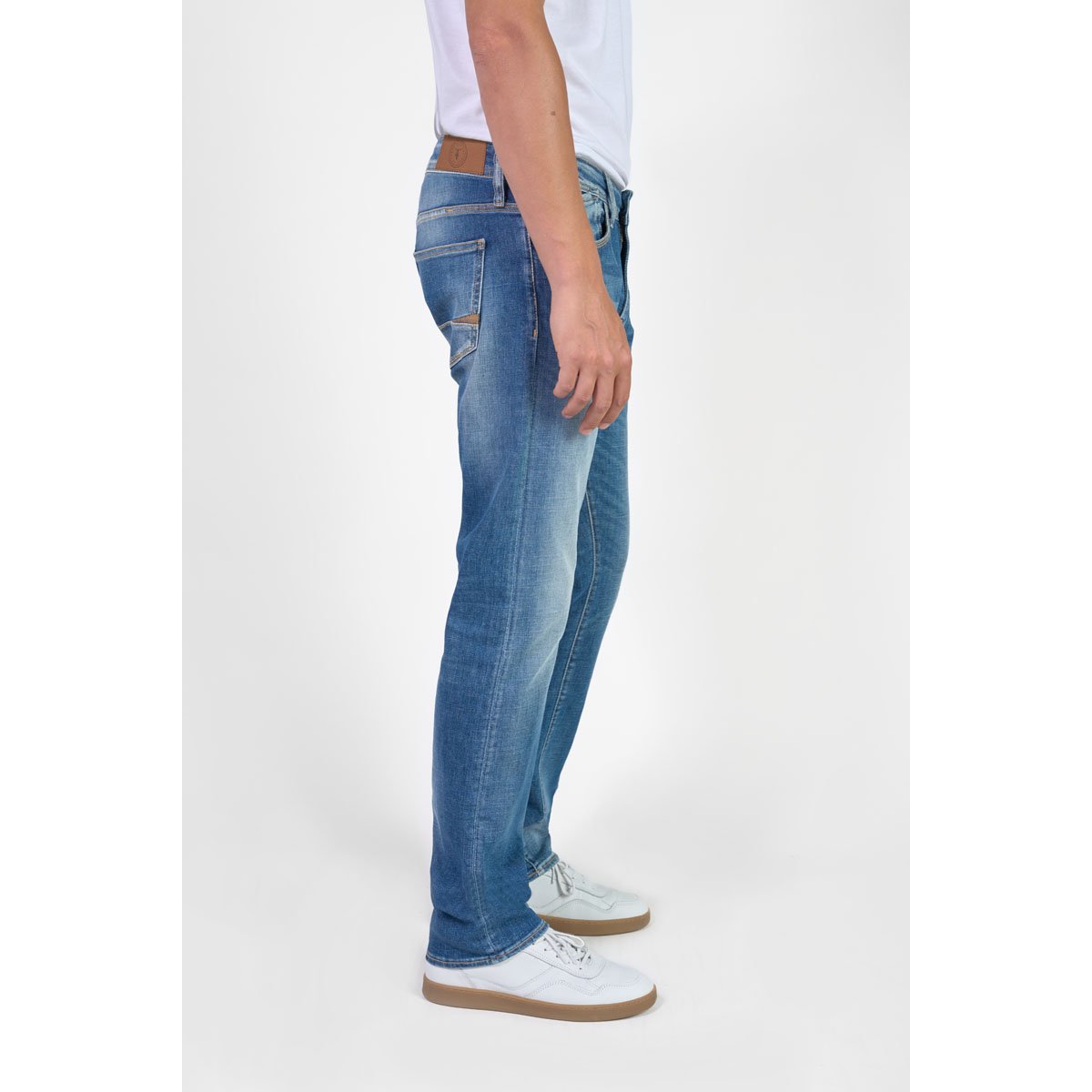 Jeans droite 800/12, longueur 34 blue, LE TEMPS DES CERISES