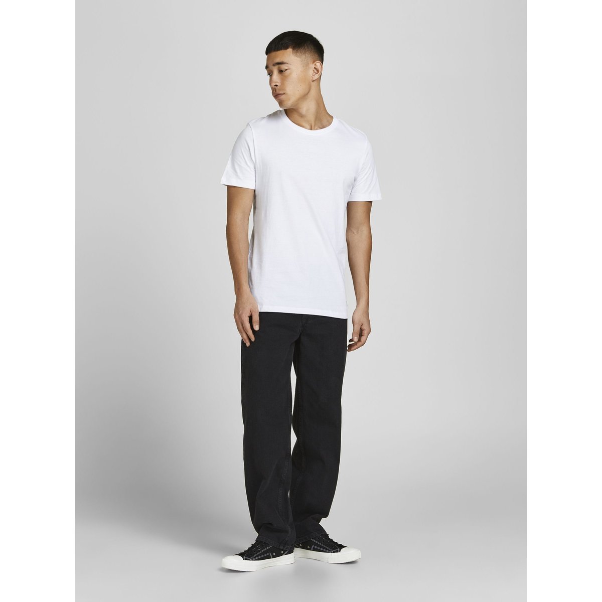 T-Shirt black 1, JACK & JONES