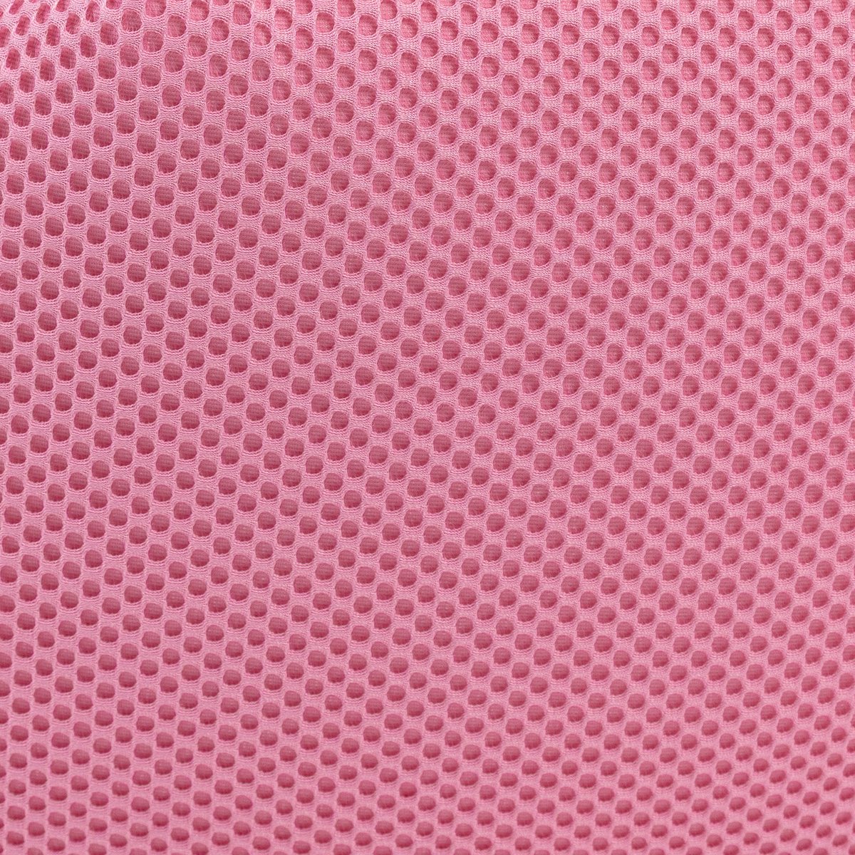 Pouf de gaming à dossier haut en mesh tech avec repose-pied rond Oeko-Tex® - DALTON rose pastel, ICON