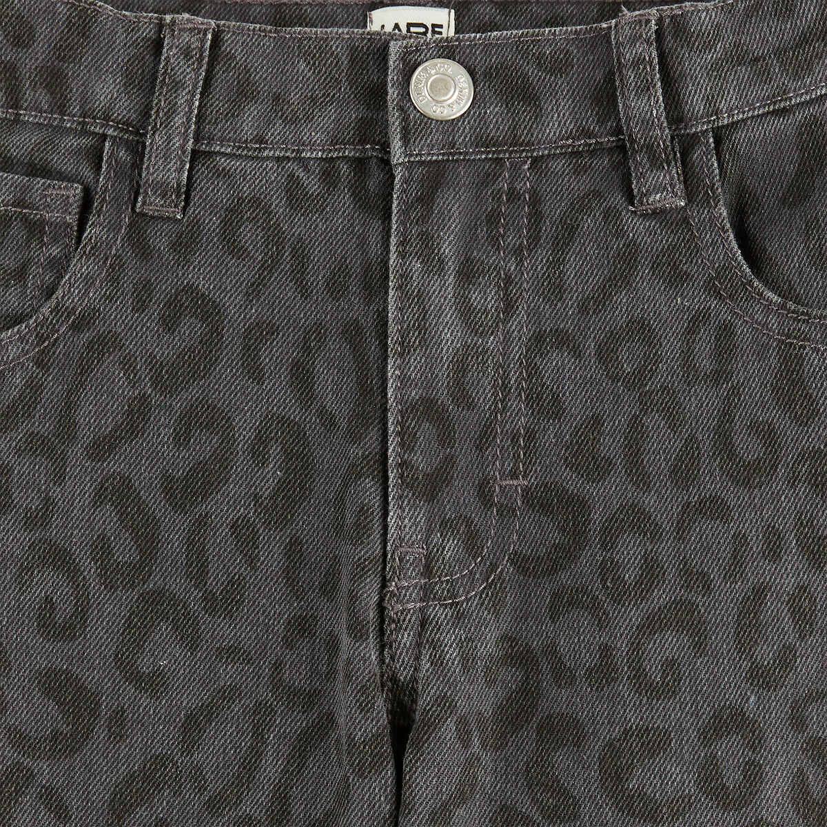 Pantalon large, imprimé léopard imprimé léopard foncé, LA REDOUTE COLLECTIONS