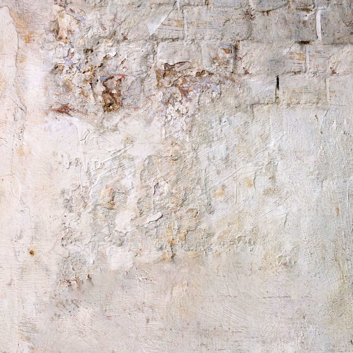 Papier peint ancien pierre et brique marron, HEXOA