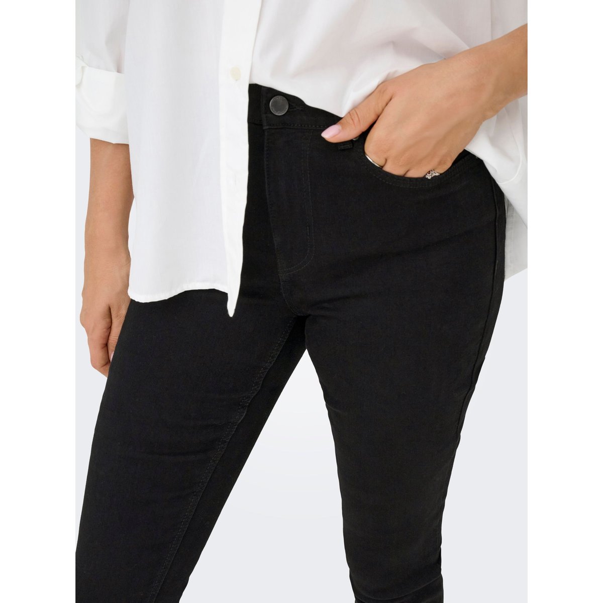 Jean Skinny black denim, ONLY